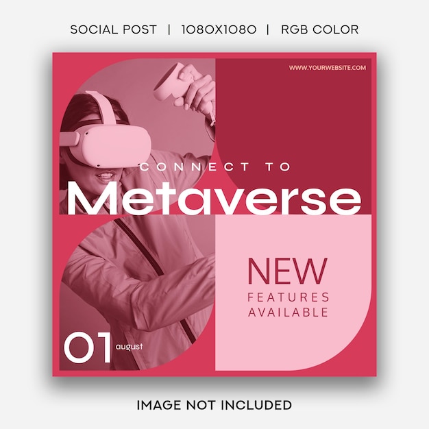 Metaverse Promotion Instagram Post