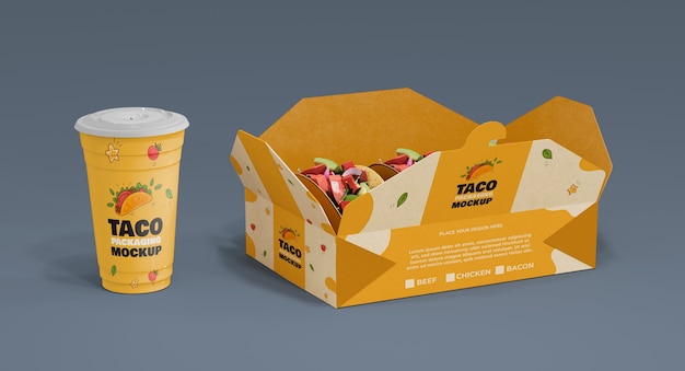 Mexican food packaging design