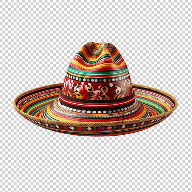 PSD mexican sombrero hat