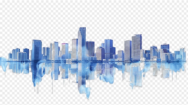 Miami city skyline