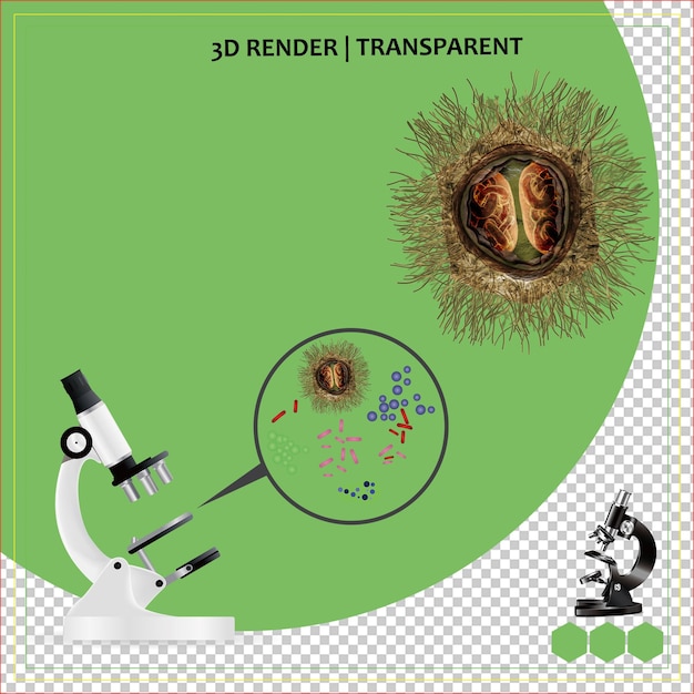 Microorganisms Viruses Bacteria Cells Microscopes Chemistry Scientific Methods and Diagnostic