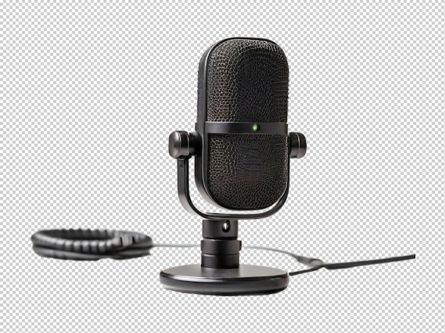 Microphone clipart icon microphone PSD isolated on transparent background