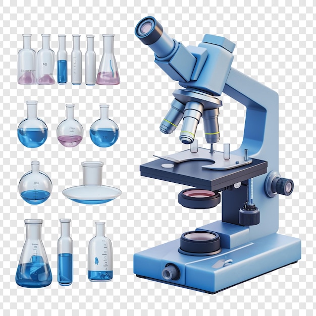 PSD microscope and lab equipment