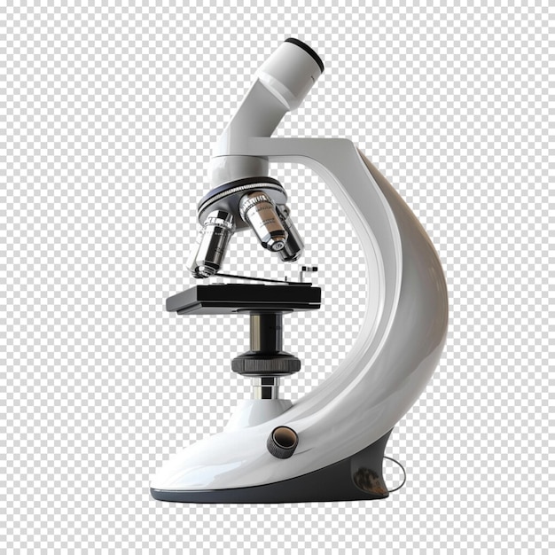 Microscope Medical Tools isolated on transparent background Doctors Day