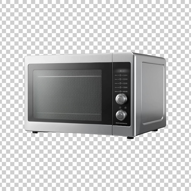 a microwave oven isolated on transparent background