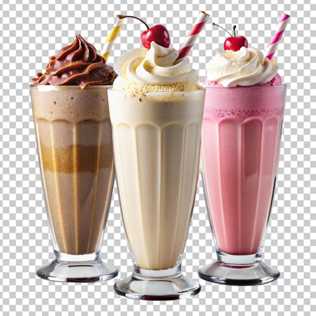 milkshakes transparent background