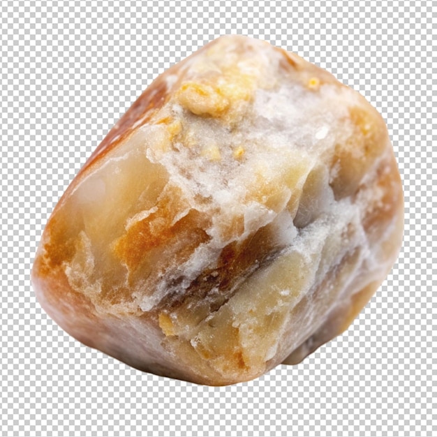 PSD mineral stone isolated on transparent background