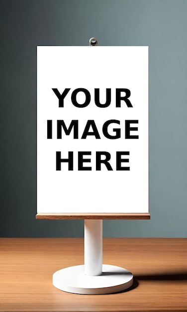 PSD mini billboard mockup template