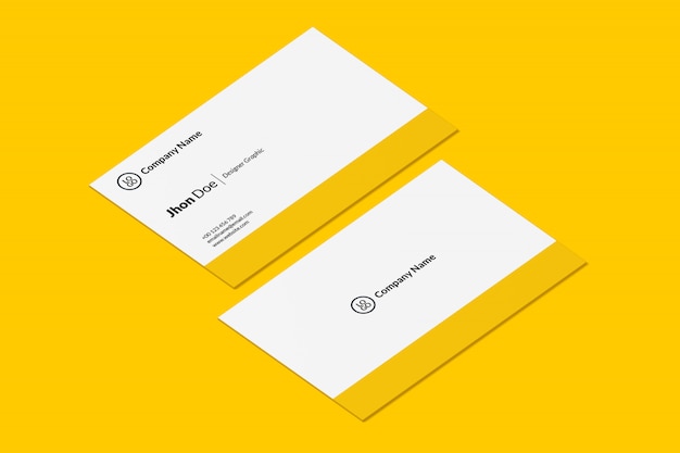 Minimal Business Card Mockup