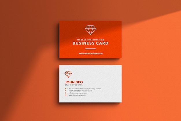 Minimal Business Card Mockup