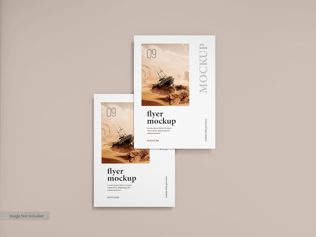 Minimal Corporate Flyer Mockup