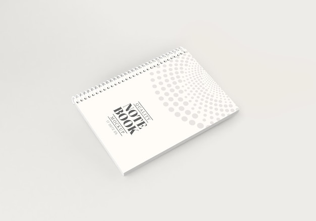 Minimal Notebook mockup