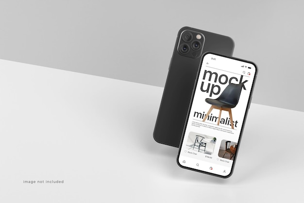 Minimal Smartphone Mockup Premium