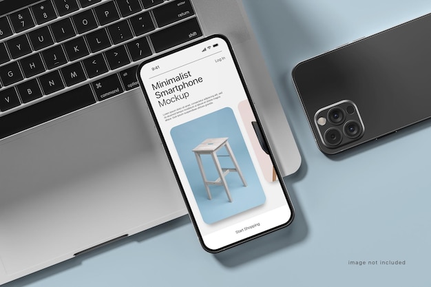 Minimal Smartphone Mockup Premium