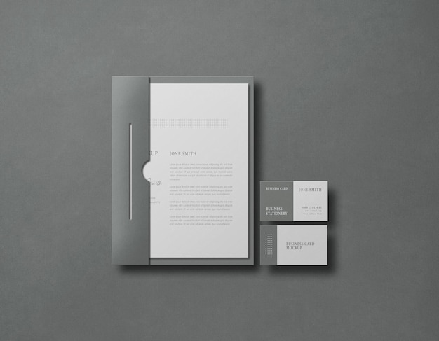 Minimal Stationery Mockup