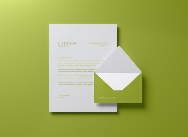 Minimal Stationery Mockup