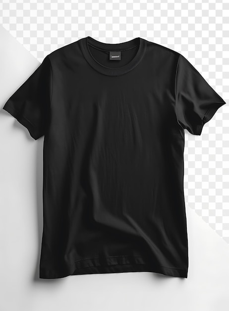 PSD minimalist black t shirt design with avocado punk style texture