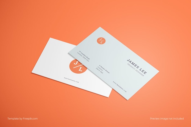 Minimalist Business Card Mockup