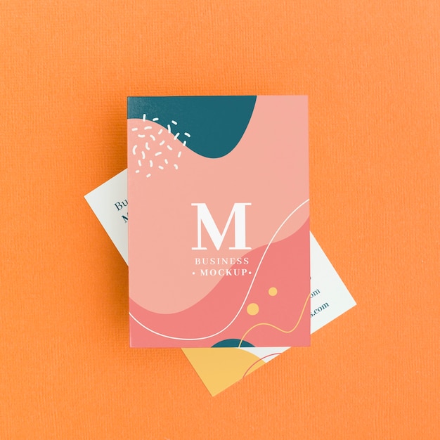 Minimalist business card mockup