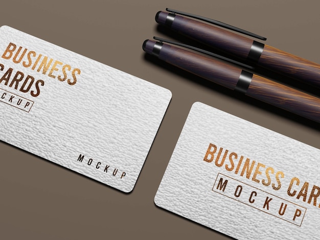 Minimalist Business card mockup