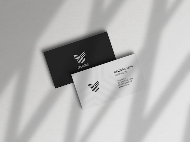 Minimalist Business Card Mockup