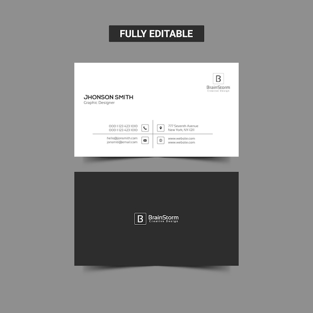 Minimalist Business Card