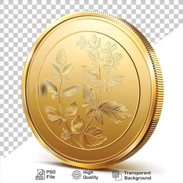 Minimalist Gold Coin Illustration for Financial Themes