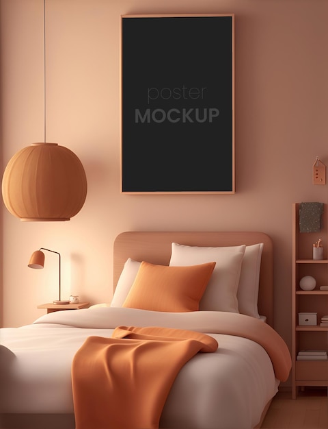 Minimalist theme with mockup frames 66