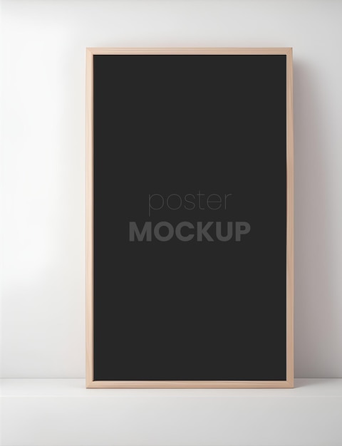 Minimalist theme with mockup frames