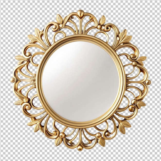 mirror gold simple