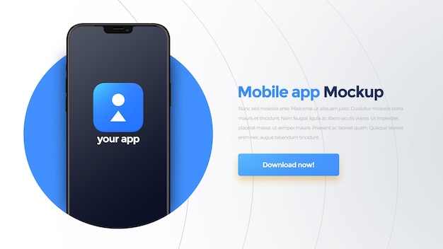 Mobile app Mockup