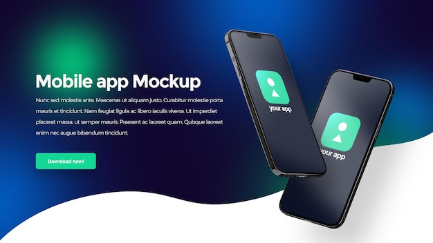 Mobile app Mockup