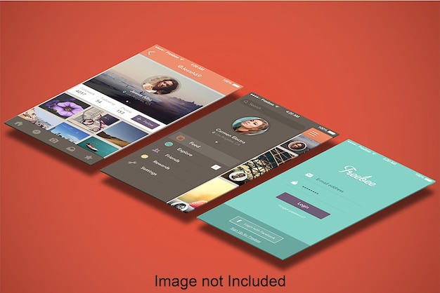 PSD mobile mockups psd