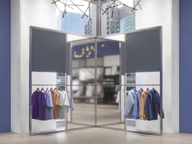 Mock-up store interior design