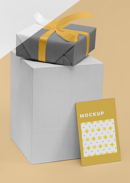 Mockup gift box