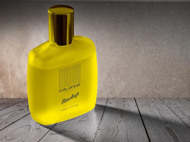 mockup perfume bottle free