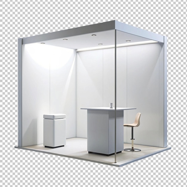 mockup of a trade show booth stall it features