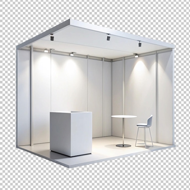 mockup of a trade show booth stall it features