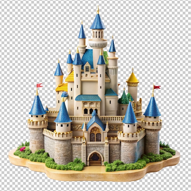 model of a fairy tale castle