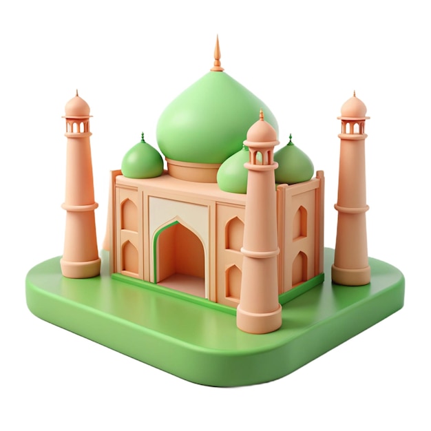 PSD a model of a mosque made by the company of the company