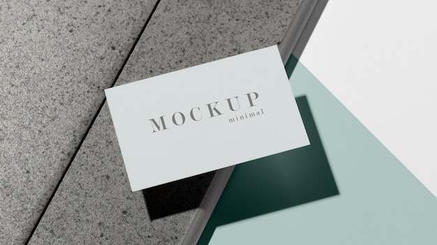 Modern assortment of mock-up business card