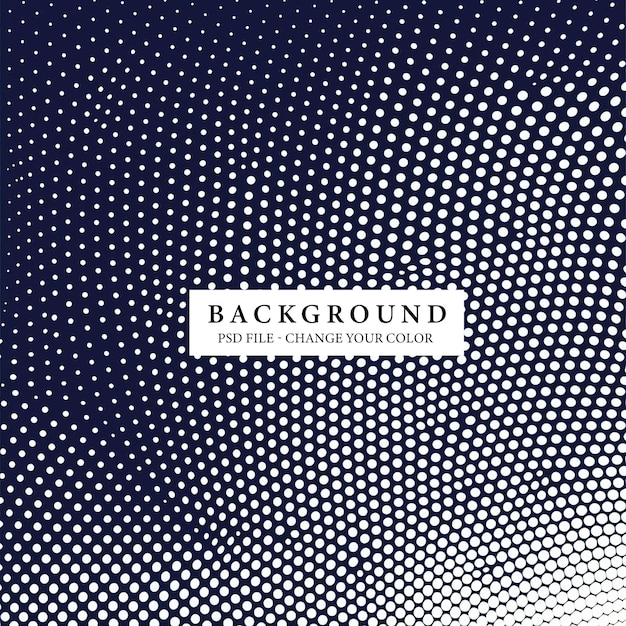 Modern Black and White Halftone Background for Designers