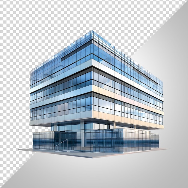 PSD modern business building png