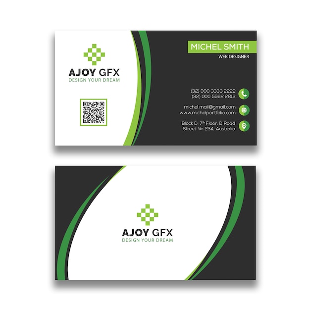 Modern Business Card Design Template