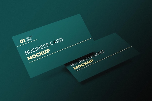 Modern Business Card Mockup Design