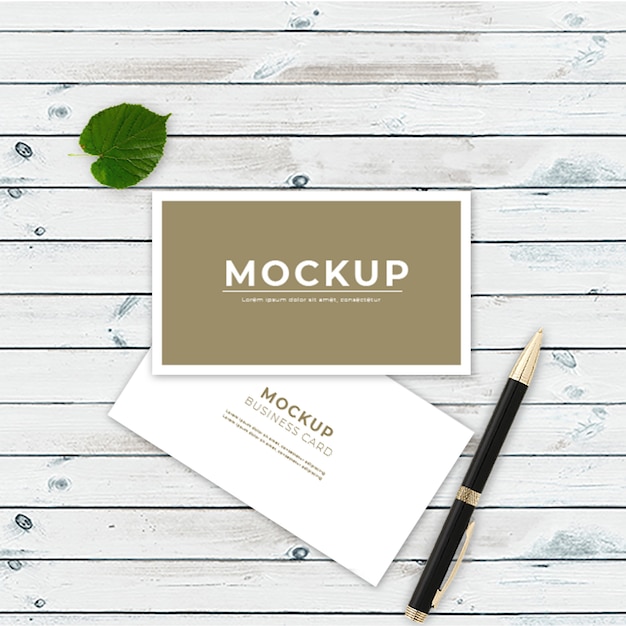 Modern Business card Mockup Template 