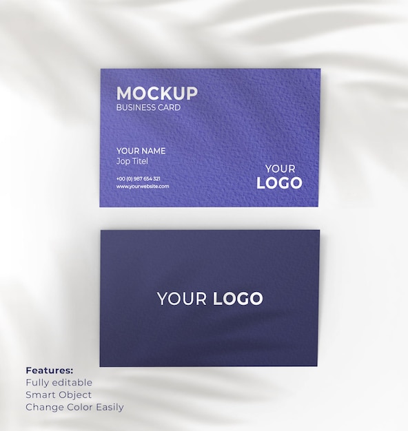 Modern Business Card Mockup