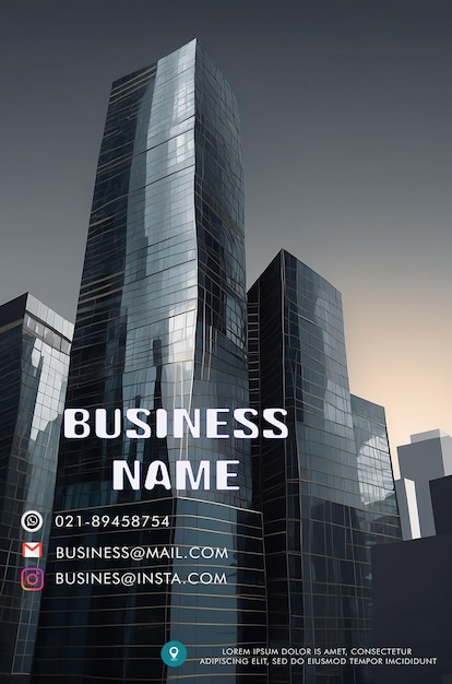 Modern business card template