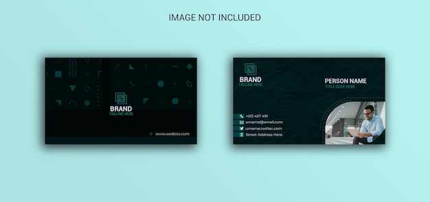 Modern business card template