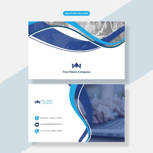 Modern business card template